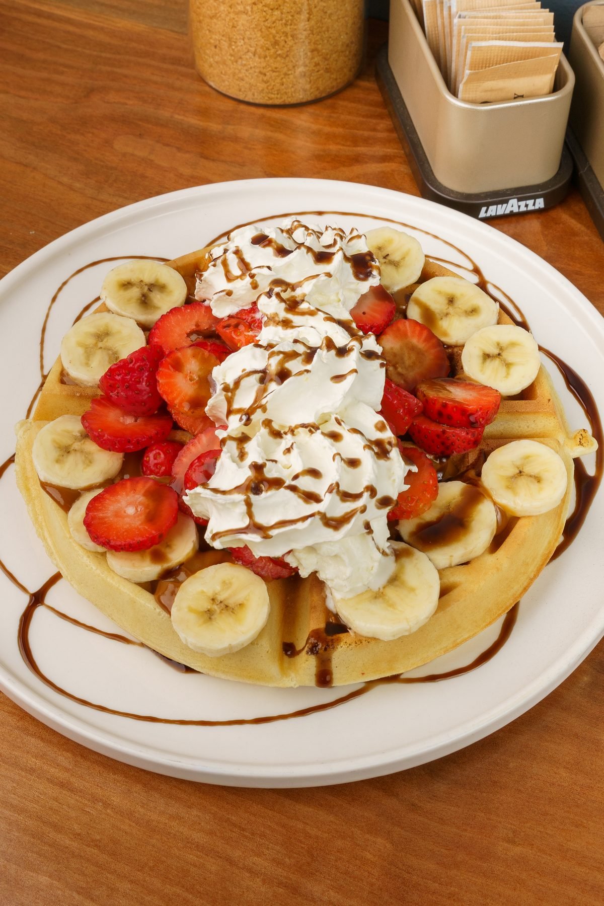Waffle con Frutos